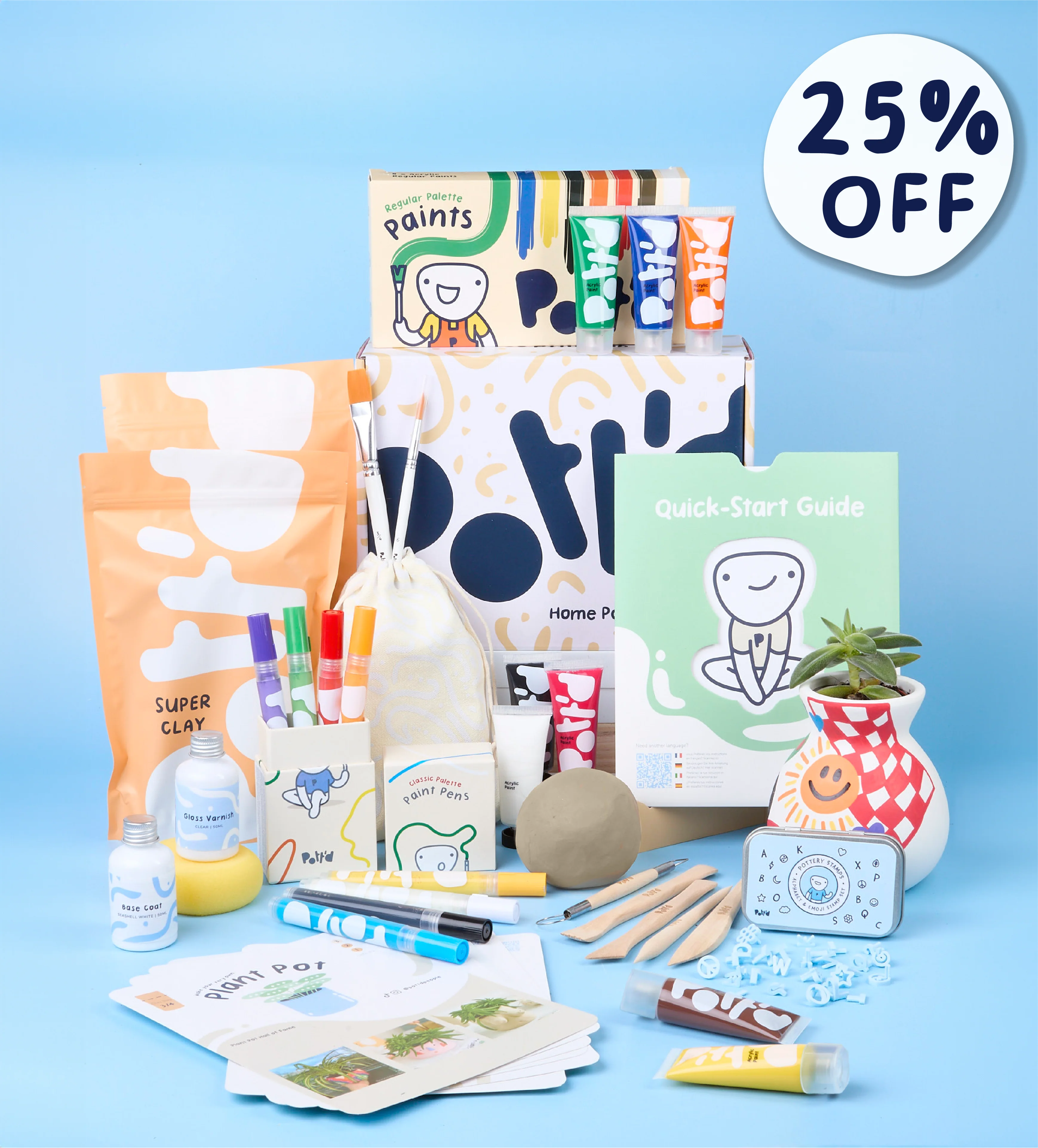 Deluxe Home Pottery Kit - Image 13