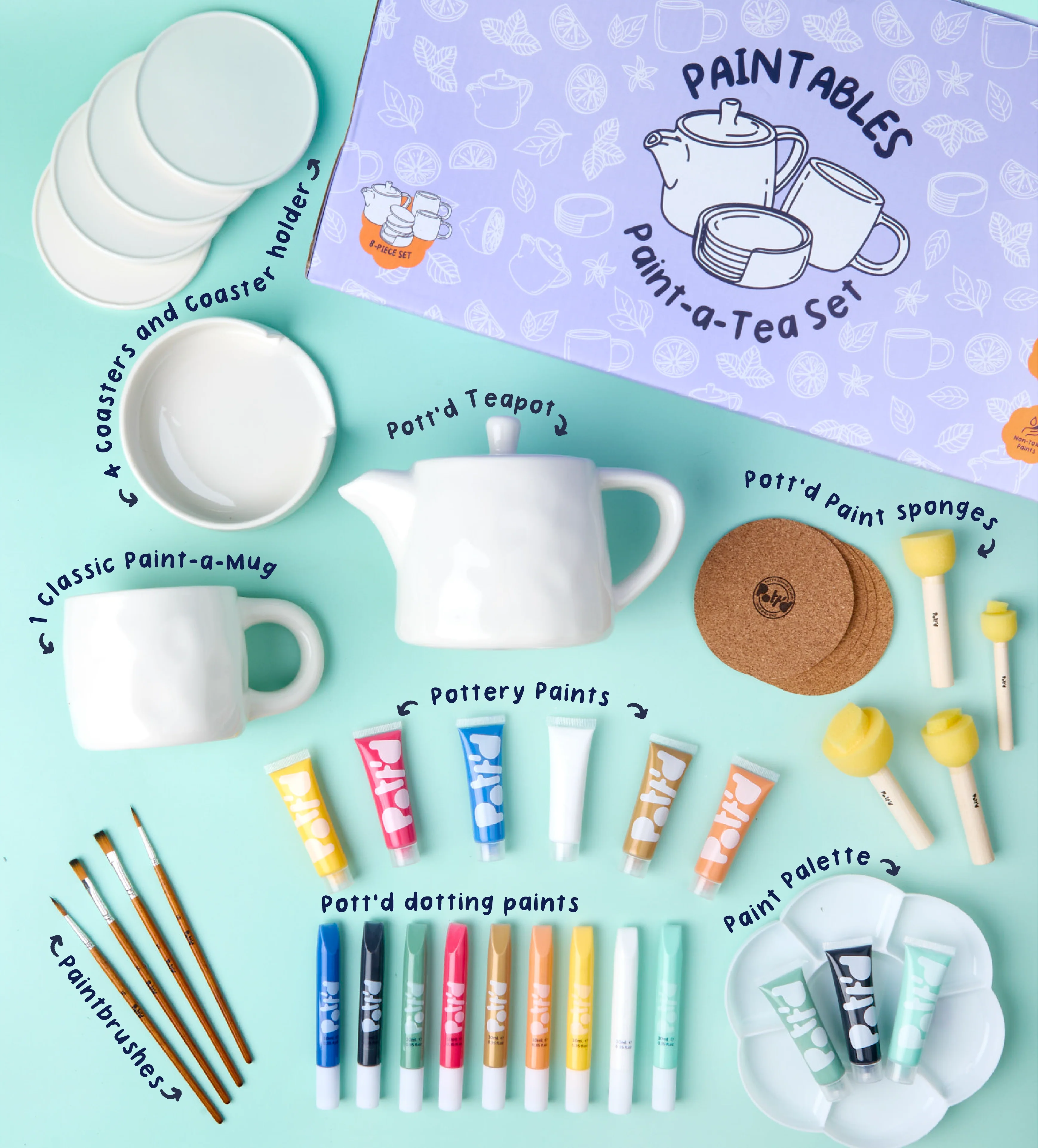 Paint-a-Tea Set - Image 6
