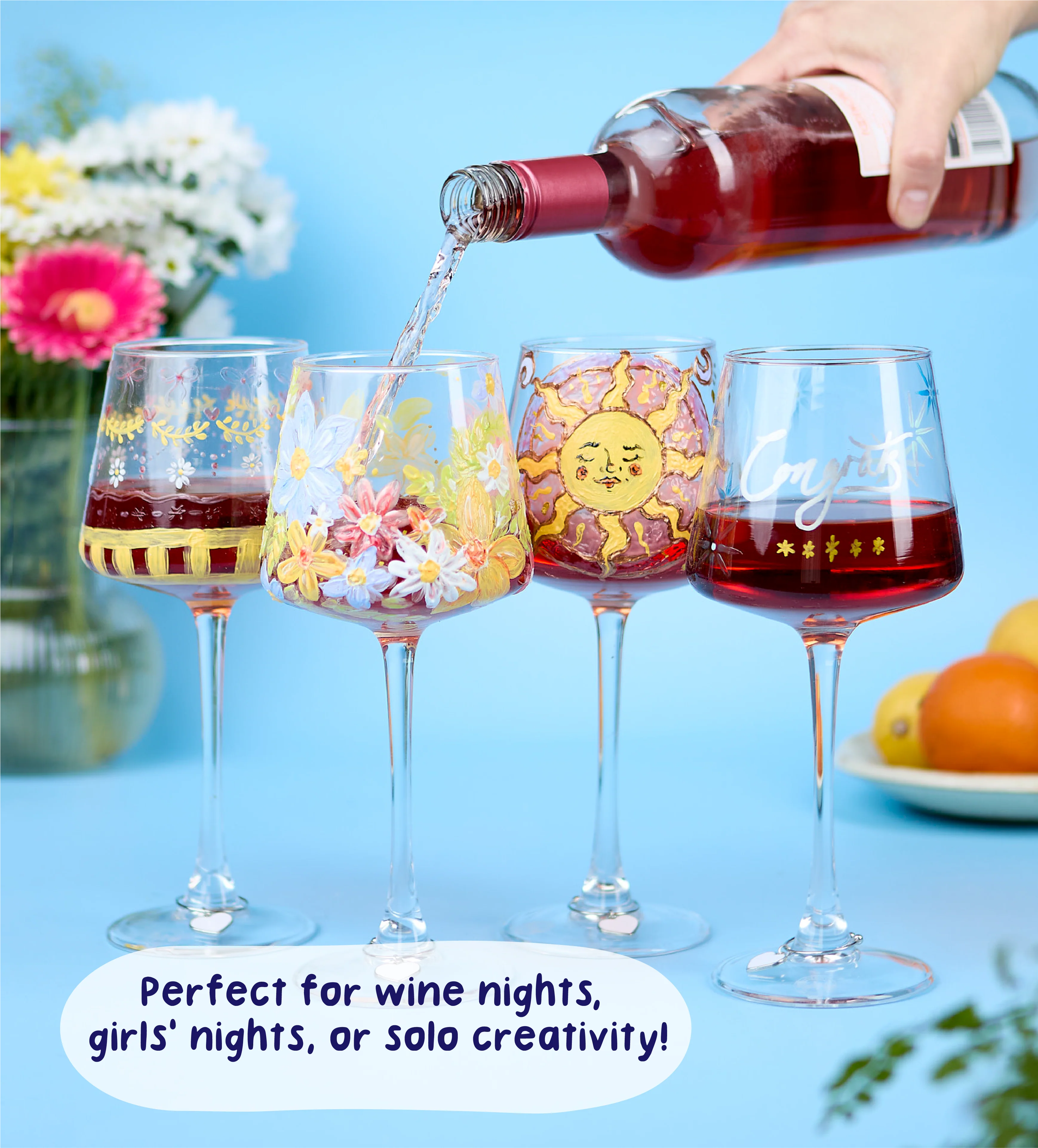 Paint-a-Wine Glass - Image 9