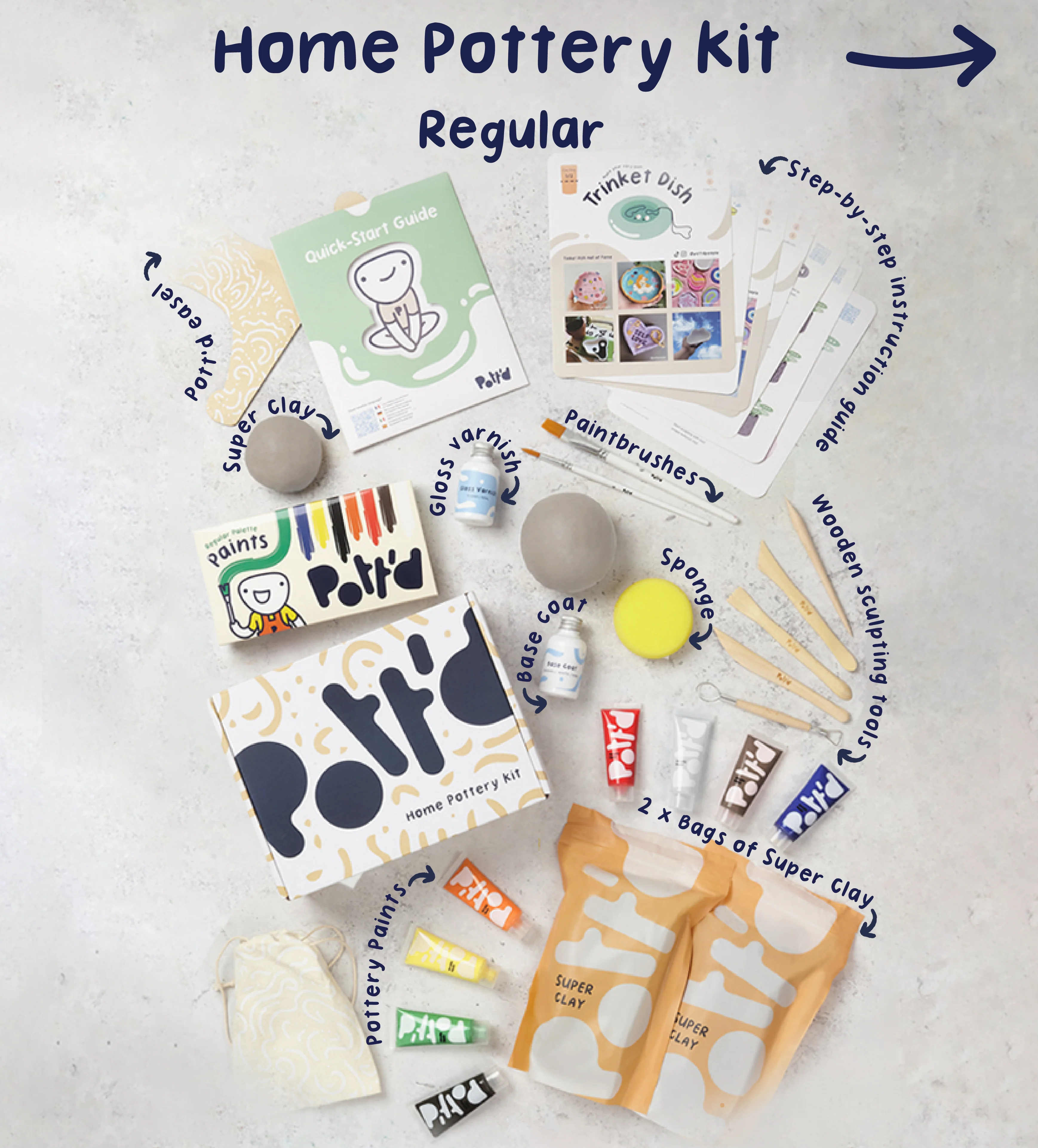 Deluxe Home Pottery Kit - Image 14