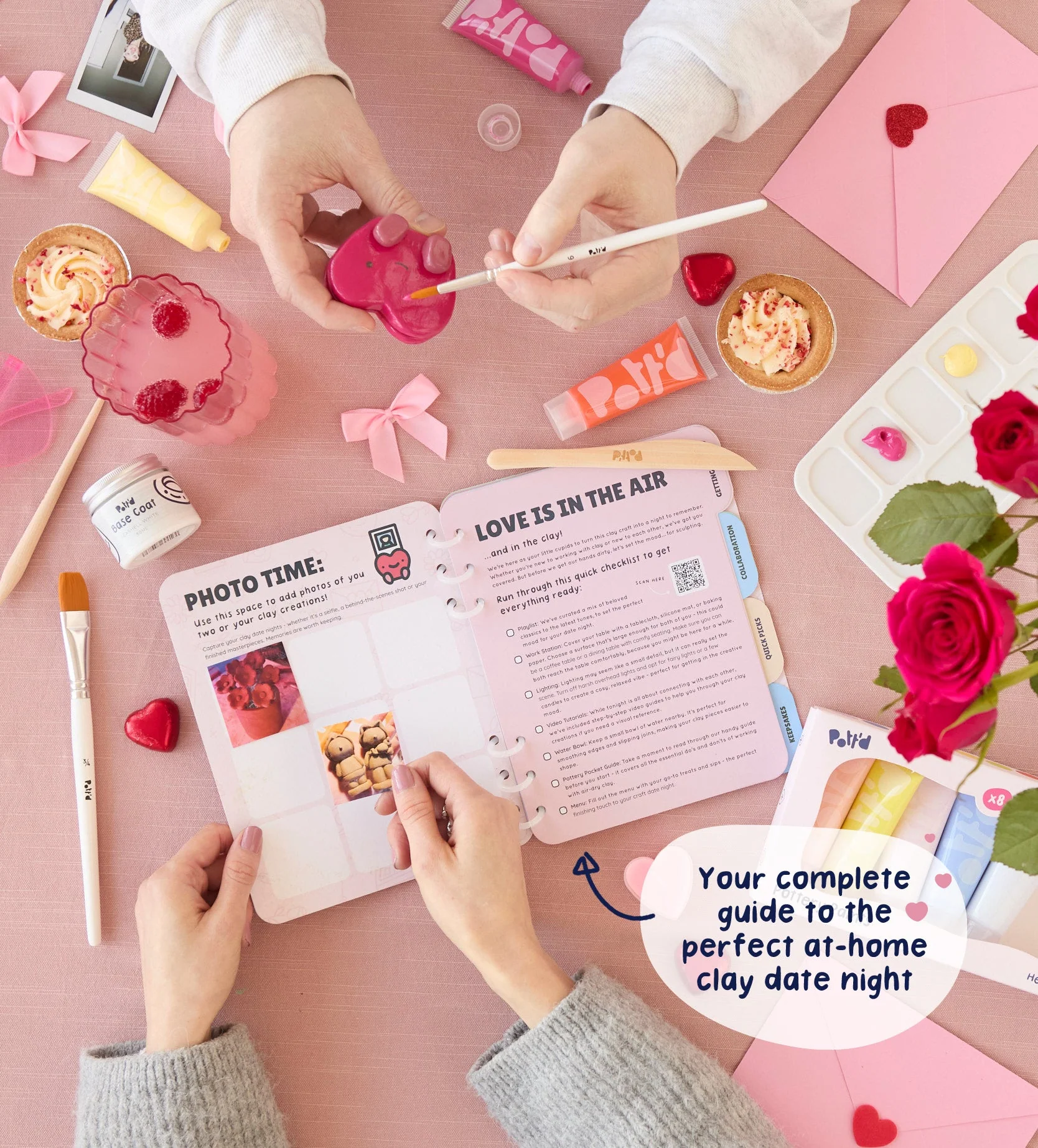 Date Night Home Pottery Kit - Image 4