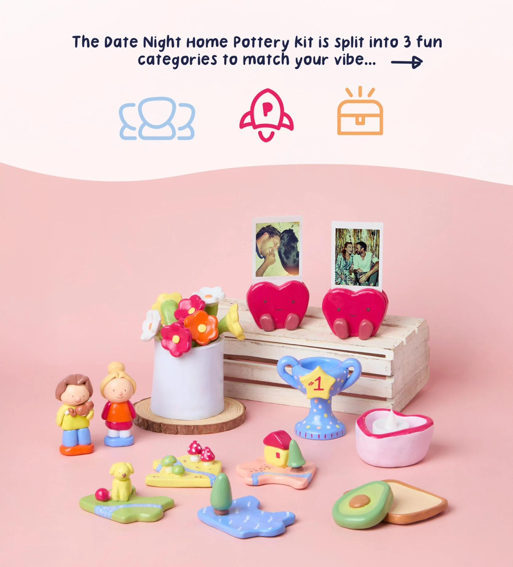 Date Night Home Pottery Kit - Image 6