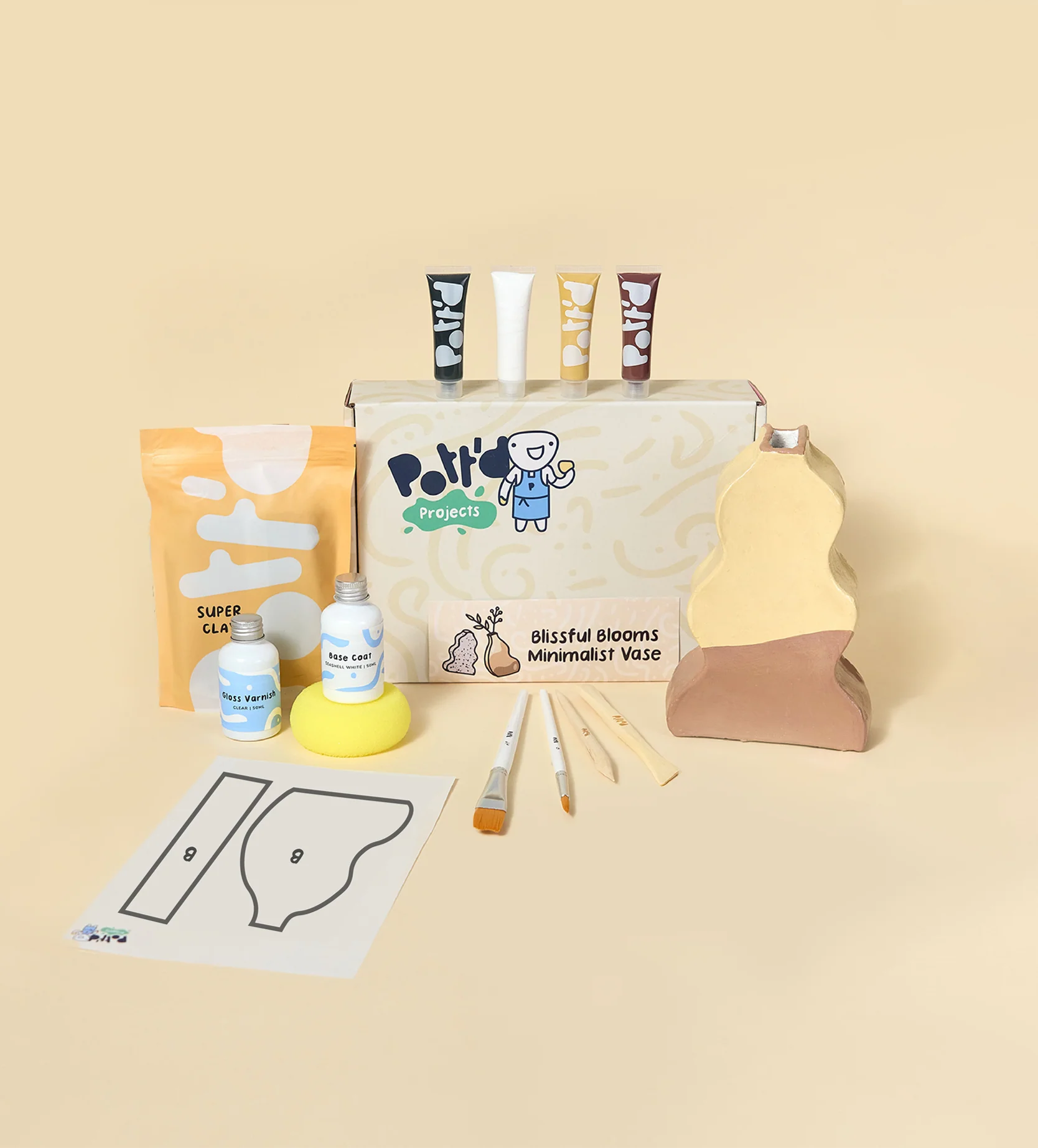 Blissful Blooms Minimalist Vase - Image 13