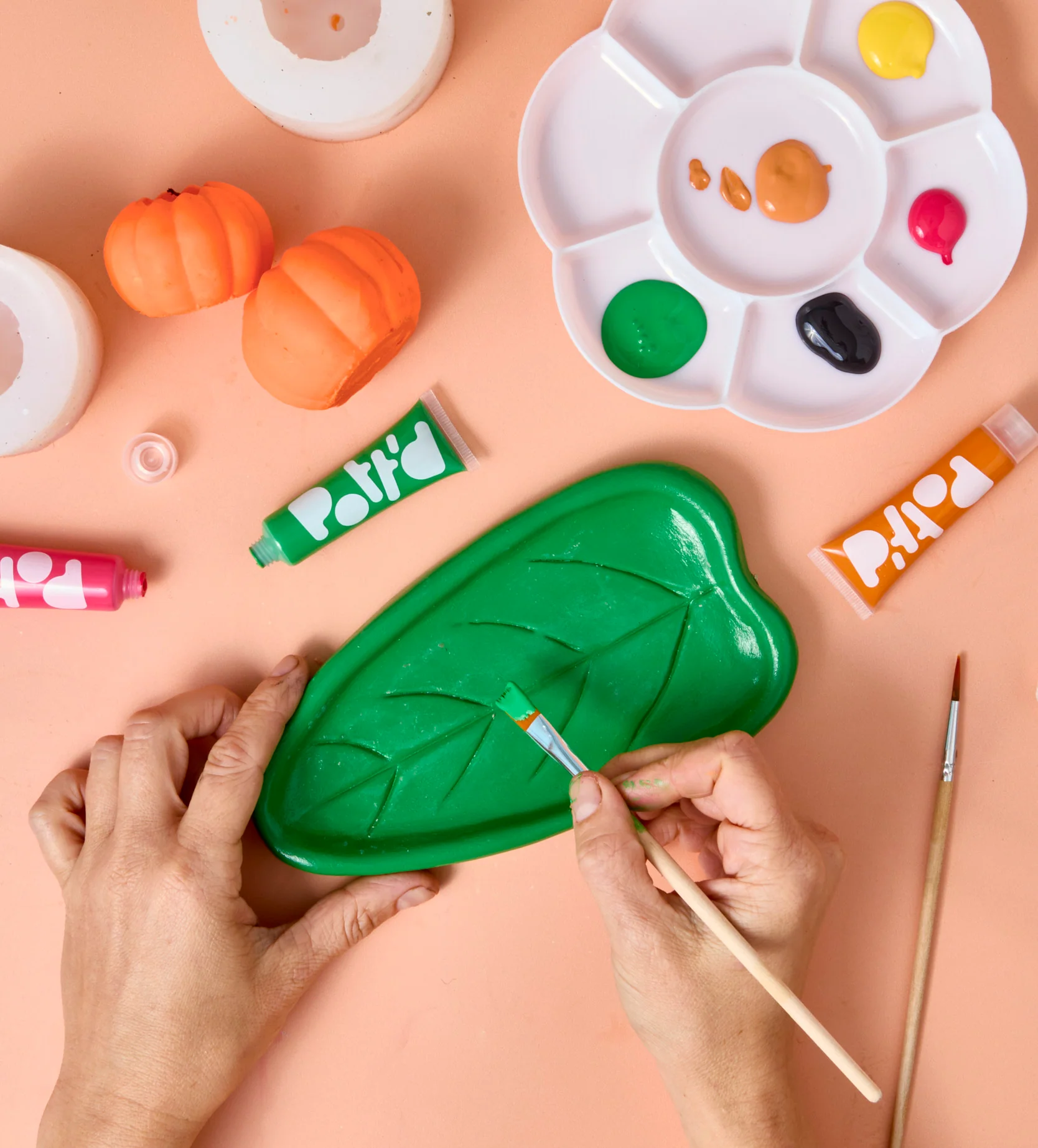 Pumpkin Creative Candle & Clay Kit - Image 3