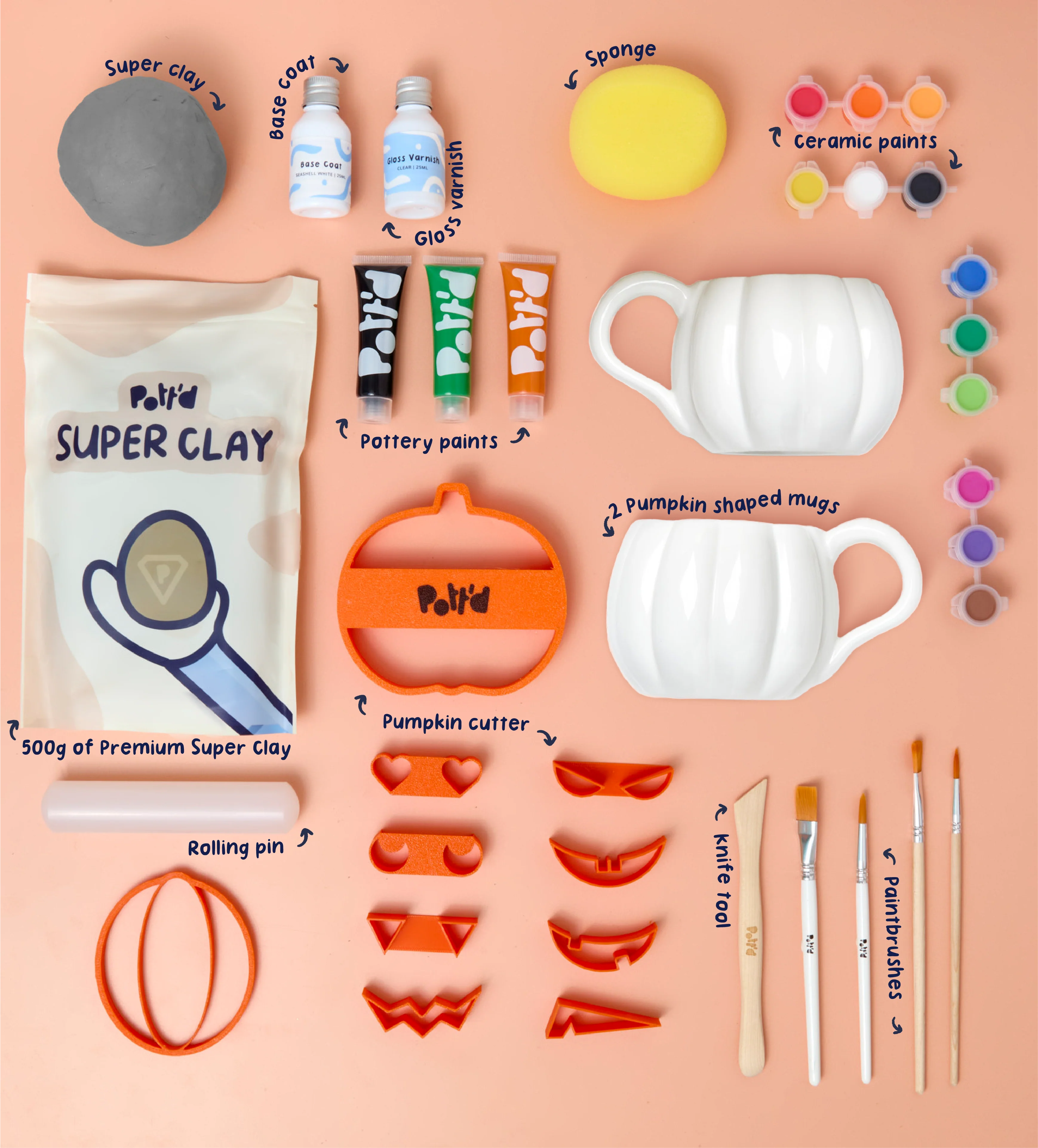 Pumpkin Patch: Coasters and Mug Bundle - Image 3