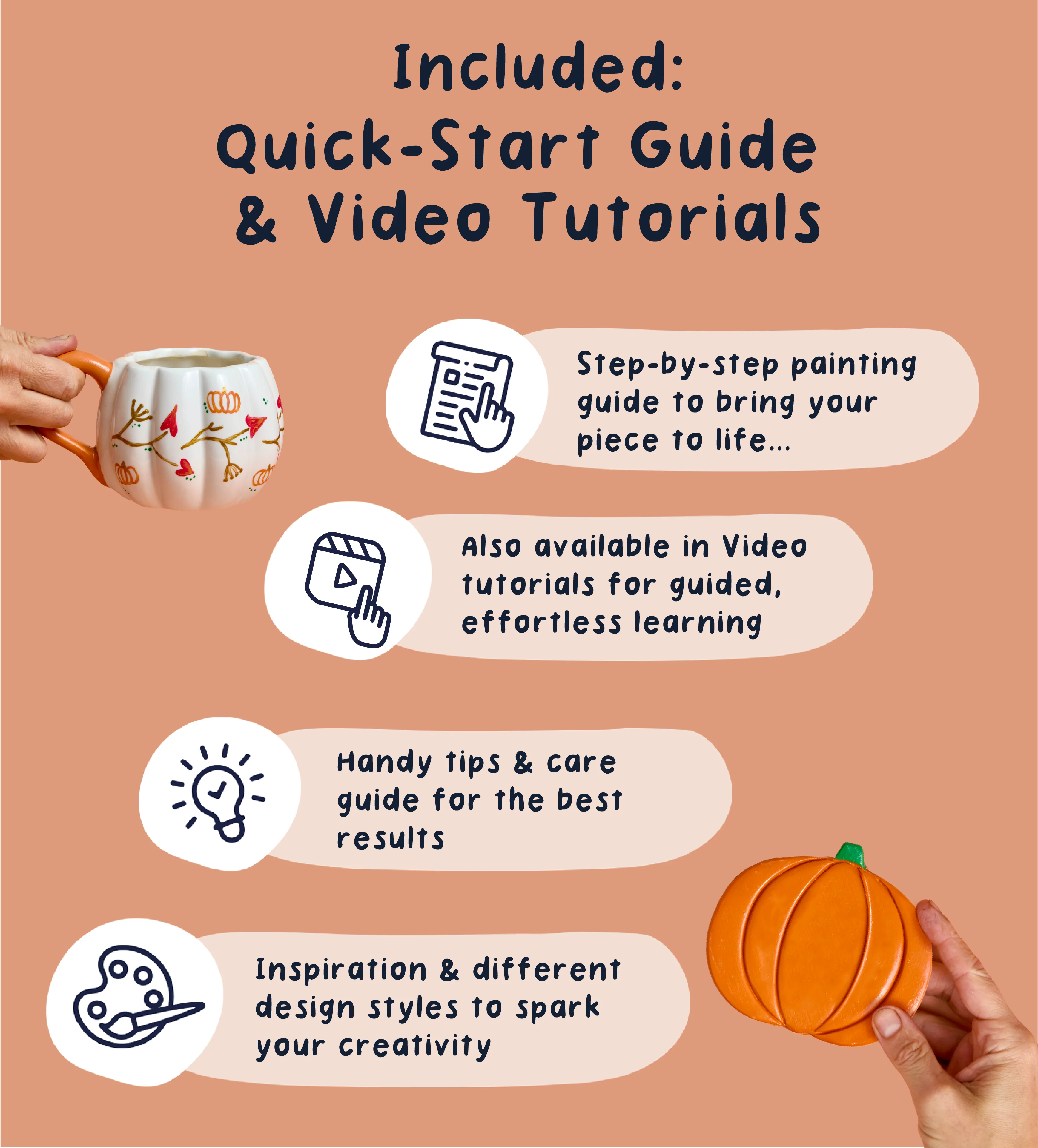 Pumpkin Patch: Coasters and Mug Bundle - Image 4